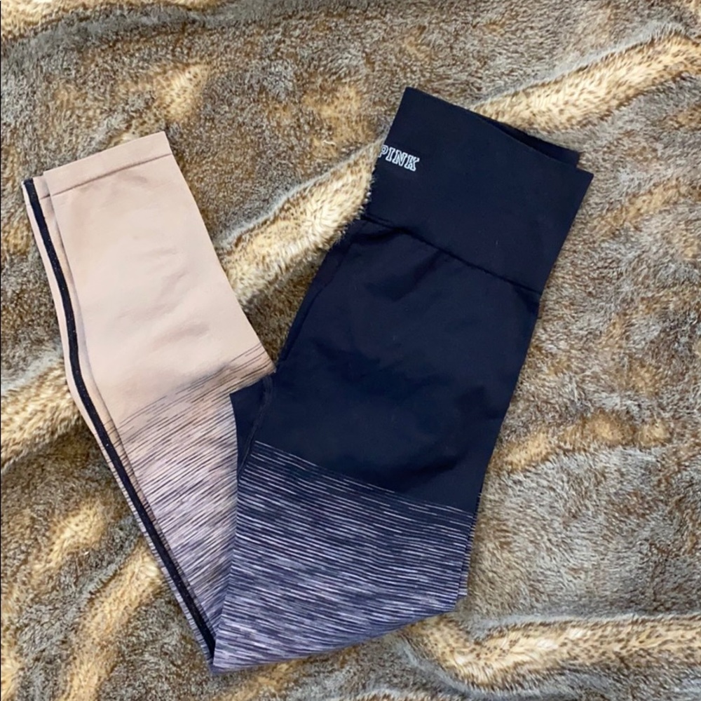 Victoria’s Secret PINK ombré leggings size S
